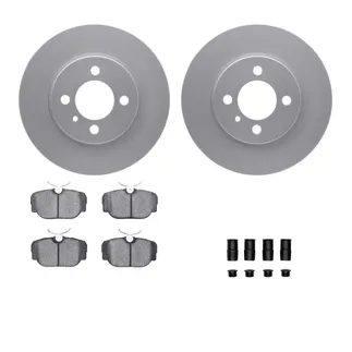 R1 Concepts WDWH1-31006 Brake Rotor- Carbon Coated W/ Ceramic Pads & Hdw